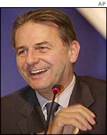 International Olympic Committee president Jacques Rogge