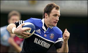 Bath and England centre Mike Catt