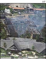 Aerial footage of the Paradise Hotel