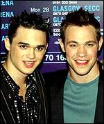 Gareth Gates and Will Young