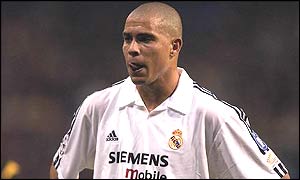 Real Madrid's Ronaldo