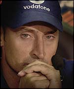 England captain Nasser Hussain