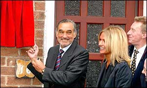 Best is given the freedom of the Borough of Castlereagh in Belfast