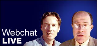 Frank Gardner (left) and John Sweeney