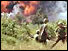 A napalm attack in Vietnam