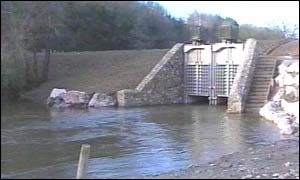 Harbertonford Dam 