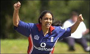Guha takes a wicket against India
