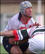 Skipper Andy Ward scored a try when he came on as a replacement against Glasgow