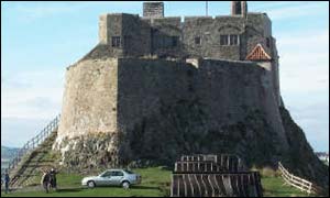 Holy Island castle