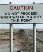 Holy Island causeway