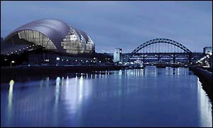 Sage Music Centre in Gateshead