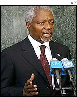 UN Secretary-General Kofi Annan