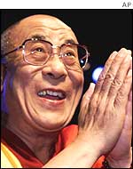 The Dalai Lama, spiritual leader of Tibet