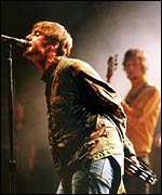 Oasis on stage