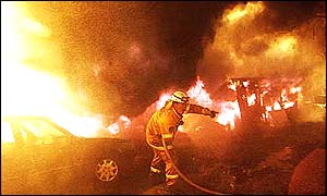 Property north of Glenorie burns (Sydney Morning Herald)