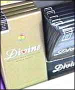 Divine chocolate, a Fairtrade product