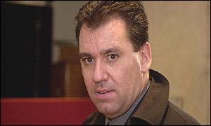 Andy Gilchrist arrives at Acas on Wednesday