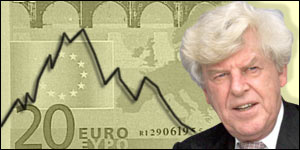 Wim Duisenberg/euro graphic