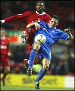 Salif Diao and Darren Ambrose