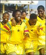 Ghana were one of Africa's teams at the last World Cup in the USA