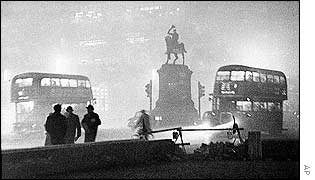 Smog in London