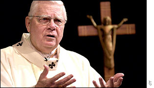 Boston's Archbishop, Cardinal Bernard Law