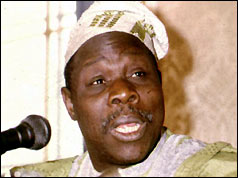 Former military ruler Olusegun Obasanjo - 1997