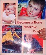 Bone marrow donor poster