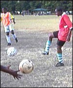 Zimbabwe travelled by road to play a match against Tanzania