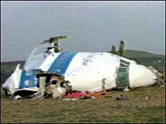 The Lockerbie crash site