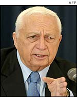 Israeli Prime Minister Ariel Sharon