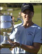 LPGA Tour golfer of the year Annika Sorenstam