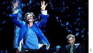 The Rolling Stones are touring to support their 40 Licks album