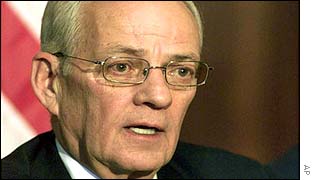 US Treasury Secretary Paul O'Neill