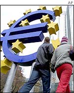 Street scene in Frankfurt