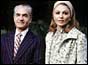 The Shah of Iran Reza Pahlavi and his wife, Empress Farah Diba 