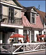 Restaurant in Kuressaare, on Saaremaa Island