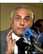 Iraqi presidential adviser Amir al-Saadi