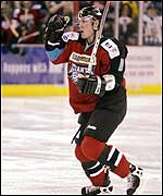 Sandrock scored the Giants second goal