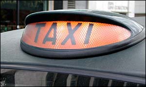 Taxi sign