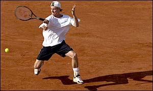 Hewitt has never gone past the quarter-finals at the French Open