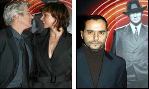 Richard Gere, wife Carey Lowell and Michael Greco