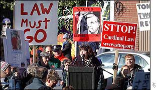 Protests against abuse in the US Catholic Church