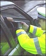 Police breathalyser