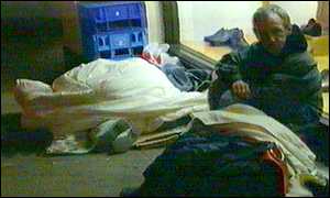 People sleeping rough