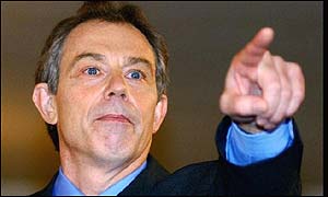Prime Minister Tony Blair