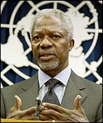 UN Secretary General Kofi Annan