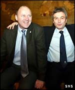 Simon Lyons and David Taylor in Geneva