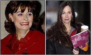 Cherie Blair; her friend and lifestyle coach Carole Caplin