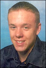 Nottingham Forest fan Nathan Shaw